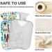 Buy Naanle Music Hot Water Bottle 1L Heat & Cold Therapy for Pain Relief | Transparent Bag Hand & Foot Warmer - Buy Online on GoSupps.com