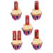 24 Stand Up Retro London TELEPHONE PHONE BOX Themed Edible Wafer paper Cake Toppers Decorations