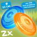 Rootnoot Frisbee for Dogs | Soft Stable Floatable & Tooth-Gentle | Eco-Friendly Super Spar Set (2x Frisbee 2x Ball) - Buy Online on GoSupps.com