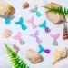 36 Pieces Resin Mermaid Tail Cake Cupcake Toppers Mini Mermaid Tail Figurines Mermaid Tail Cupcake Decorations for Mermaid Party Favors Birthday Party Decoration Baby Shower Party Supplies - Buy Online on GoSupps.com