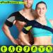 Sport Shoulder Bandage with Cooling Gel Pads - Neoprene Adjustable Rotator Cuff Support for Men & Women | L/XL Black - Buy Online on GoSupps.com