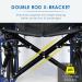 LIVINGbasics Light Weight Wheelchair with Flip Back Desk Arms Swing Away Footrests 18-Inch Seat Width Foldable Weight Capacity: 220lb (100kg) - Buy Online on GoSupps.com