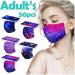 Winfer 50/100 PCS Disposable 3-Layer Colored Mouth Protection - Breathable Adult Face Masks & Neck Scarves for Men & Women - Buy Online on GoSupps.com