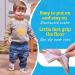 Baby Walking Shoes 6-12 Months - Leather Toddler Shoes for Baby Girl and Boy - Soft Sole Beth Butterfly Design - Buy Online on GoSupps.com