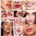 Boloshine Lip Glow Oil 6 pieces tinted lip oil fruit flavored lip gloss long lasting lip plumper oil moisturizing lips care lip oil makeup for women - Buy Online on GoSupps.com