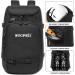 Ski Boot Bag 50L Waterproof Travel Backpack for Ski Gear & Accessories | Black | Men, Women, Youth - Buy Online on GoSupps.com