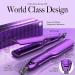 Milano by Laurenza 2-in-1 Hair Straightener and Curler 8.5 Inch SuperMax Design - Purple - Buy Online on GoSupps.com