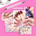 Sularpek Strass Picker Point Anhyzic Pent - Dual Ended Gemstone & Dotting Pen for Nail Art | Nailpunk Abbey - DIY Decoration Tool for Nail Gems & Stones (Rosa) - Buy Online on GoSupps.com