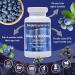Bilberry Extract Tablets - 6000mg | 180 Tablets | Vegan | Vitamin B2 | Healthy Sight & Vision | UK Made - Buy Online on GoSupps.com