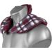 Comfortable Neck Horns with Stand-Up Collar | Cherry Stone Pillow - Flanel Caro Red Neck Warmer - Buy Online on GoSupps.com