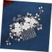 FRCOLOR Accessories bridal headwear Hair accessories Wedding accessory Hair comb decor Lovely hair comb Girls hair accessory Bride headdress bridesmaid abs imitation pearl Hair up Comb - Buy Online on GoSupps.com