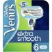 Gillette Venus Extra Smooth Women's Razor Blade Refills - Pack of 6 with 3 Curve-Hugging Blades - Buy Online on GoSupps.com