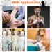 Lothee 10 Rolls Halloween Mummy Bandage Wrap - 50 Yards Self-Adhesive Cosplay Gauze 5 Sizes for Zombie Costumes - Buy Online on GoSupps.com
