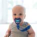 Dr. Brown's Advantage Symmetrical Pacifier 2-Pack Blue with Air Flow &amp; Clip | 6-18m - Buy Online on GoSupps.com