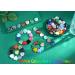 XIANNVXI 80 Pcs Colourful Healing Crystals Heart Stones Set for Beginners - Wholesale Reiki Gifts | Multicolour Gemstones Assorted - Buy Online on GoSupps.com