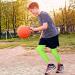 Kids Long Compression Leg Sleeves - 4 Pairs Non Slip UV Protection for Basketball, Running, Sports - Boys & Girls Youth Size (Black/White/Blue/Green) - Buy Online on GoSupps.com
