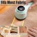 Fabric Shaver 3-Speeds | Rechargeable Lint Remover with 6 Blades & Battery Display - Green Sweater Defuzzer for Clothes & Furniture - Buy Online on GoSupps.com