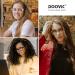 DOOViC Blue Light Filter Glasses for Women - Oversized Modern Reading Glasses JS028 028c4 Transparent 1.25x | International Shipping Available - Buy Online on GoSupps.com