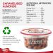 Tropgo Caramelised Almonds 180g - Sweet Nuts in a Resealable and Recyclable Nut Tub - Wholesome Trail Mix with Fibre Protein and Essential Minerals - Healthy Nuts for All Ages - Buy Online on GoSupps.com