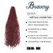 36 Soft Locs 90 Strands Red Burgundy Faux Locs 5 Packs - Crochet Hair for Black Women | Pre Looped Goddess Locs (36 Inch, Burgundy) - Buy Online on GoSupps.com