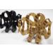SCNCI Striped Brown & Deep Bronze Claw Hair Clips - 2 Pack (Packaging Varies) - Buy Online on GoSupps.com