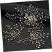 MAGICLULU 4 Sets Bridal Headwear Bride Hair Comb Rhinestone Hair Clip Hair Teasing Comb Pearl Hair Clip Crystal Hair Comb Bridal Hair Clip Rhinestone Headpiece Zinc Alloy Wedding Women's - Buy Online on GoSupps.com