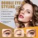 Invisible Double Eyelid Stickers with Fork Rods and Tweezers | Waterproof Eyelid Lift Strips - 1 Set - Buy Online on GoSupps.com
