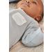 MORI Baby Clever Sleepsuit - Unisex 2 Way Zipped Organic Pyjama - Blue Stripe 0-3 Months - Buy Online on GoSupps.com