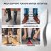 Unisex Comfort Arch Support Warm Insoles for Running Shoes | UK Size 13 (31cm/12.2in) | Black/Grey - Buy Online on GoSupps.com