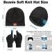Bluetooth Beanie Set - 2 Wireless Bluetooth Hats + 2 Winter Touchscreen Gloves | Perfect Christmas Gift for Men, Women, Teens - Buy Online on GoSupps.com