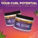 Gold Banner Beauty MOISTURCURL Curl Custard - 8oz | Define Curls Reduce Breakage & De-Frizz | Shine-Enhancing Formula for Twists & Wash & Go Styles | International Shipping Available - Buy Online on GoSupps.com