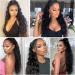 Ponytail Extension 12-26" Long Wave Ponytail Extension Brazilian Human Hair Wrap-around Ponytail Hair Extension Natural Black Virgin Remy Human Hair Ponytail Hairpiece Ponytail Hair Extension (Color 18inch 100g Black Wavy - Buy Online on GoSupps.com