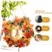 HOMSFOU 105 Pcs Christmas Wreath Decoration Red Berries Pine Needles Holiday Candle Rings Mini Pinecones Bulk Holiday Wreaths Wreath Garland Picks Photo Dried Fruit Christmas Utenciles Assorted Colorx3pcs 2.2x2.2cmx3pcs - Buy Online on GoSupps.com