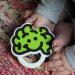 Fat Brain Toys Brain Teether - Green Baby Toy for Ages 0-2 | Educational Teething Toy - Buy Online on GoSupps.com