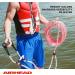 Airhead Ez Up Slalom Training Rope - 75-Foot Water Ski Rope for Learning | 1-Section Design - Buy Online on GoSupps.com