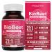 BioBeet Max Strength Beet Root Capsules - 21:1 Concentrate, Each Serving Derived from 28,350 mg Organic Beetroot - Absorption Enhancement with BioPerine Black Pepper Extract (60 Capsules)