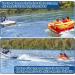 Affordura 4-Section Boat Tow Rope for Tubing | Tube Ropes with Storage Bag & Rope Keeper | Red | 1-4 Rider - Buy Online on GoSupps.com
