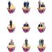36 Stand Up King Charles & Camilla Edible Wafer Paper Cake Toppers Decorations - Buy Online on GoSupps.com