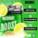 Matchday Nutrition Boost for Footballers | ATP Booster Drink with Amino Acids & Carbs | 20 Portions for Speed Explosiveness & Endurance (Ice Tea Lemon) - Buy Online on GoSupps.com