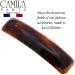 Camila Paris CP3018 3 Inch French Hair Barrette Clip for Girls - Tortoise Shell - Strong Hold Grip Hair Clips for Women - Made in France - Durable Styling Hair Accessories - Buy Online on GoSupps.com