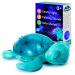 Cloud b Comforting Nightlight Ocean Projector w/Soothing Sounds | Adjustable Settings | Auto-Shutoff | Tranquil Turtle Aqua