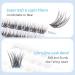 Lash Clusters - 48 Reusable Wispy & Natural Individual Eyelash Extensions | C Curl 10-14mm Super Soft Thin Band - Buy Online on GoSupps.com
