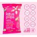 Popped Lotus Seed Snacks - Low Calorie, Gluten Free, Vegan, Paleo, Non GMO Certified | Plant Protein | Roasted Not-Fried | Himalayan Pink Salt | 4 Pack - Buy Online on GoSupps.com