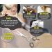 ARSUK 7-inch Dog Grooming Scissors - Stainless Steel Pet Hair Cutting Shears - Buy Online on GoSupps.com
