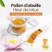 Propol-mel Pollen de Fleur de Lotus 100% Naturel. 500 grammes Issu d Abeilles Sans R sidus. Source de Prot ines d Acides Amin s de Lipides de Vitamines et de Min raux. - Buy Online on GoSupps.com