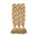 24 Medium Blonde Braids Extensions - Crochet Kanekalon Synthetic Hair - 3 PCS Colorful Braiding Hair for International Shipping - Buy Online on GoSupps.com