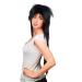 WIG ME UP 9666-1B Black 80s Glam Rock Long Mullet Punk Wig - International Shipping Available - Buy Online on GoSupps.com