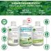 Liquid Chlorophyll Apple 5X Concentrated 500ml Cold Extracted from Non-GMO Alfalfa - Detox - Alkaline - Natural Body Deodorant Antioxidant - Made in Canada - Buy Online on GoSupps.com