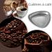 Mimoqk Ceramic Coffee Dosing Cup Glass Coffee Dosing Funnel Aluminum Coffee Tray Cup Narrow Mouth Coffee Dosing Cups for Easy Pouring and Ideal for Perfectly Portioning Coffee Beans for Fresh Brew - Buy Online on GoSupps.com