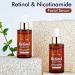 Retinol Serum For Face Retinol Serum With Nicotinamide Serum For Face Retinol Face Moisturiser For Women & Men Hydrated - Buy Online on GoSupps.com